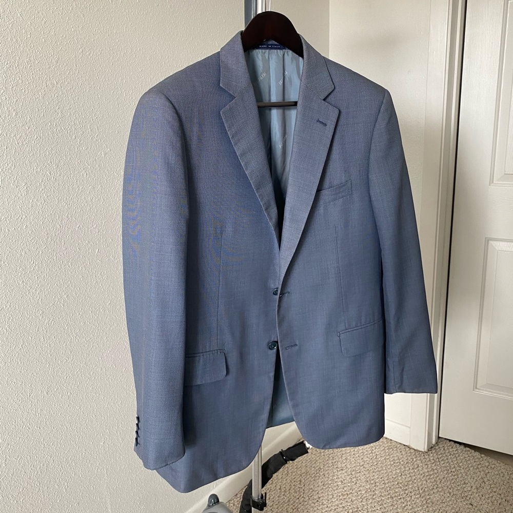 Pal zileri cotton, wool and silk suit
